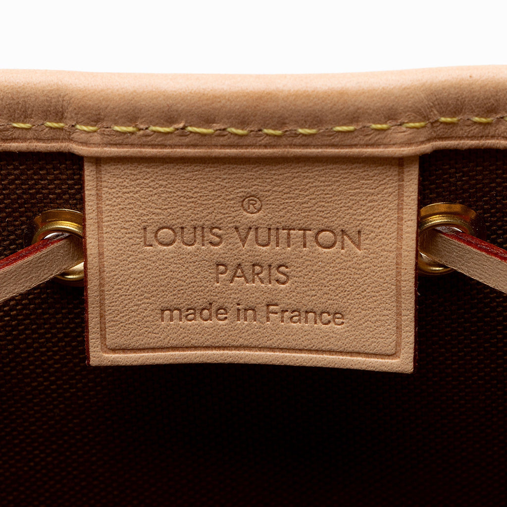 Louis Vuitton Monogram Canvas Nano Noe Shoulder Bag