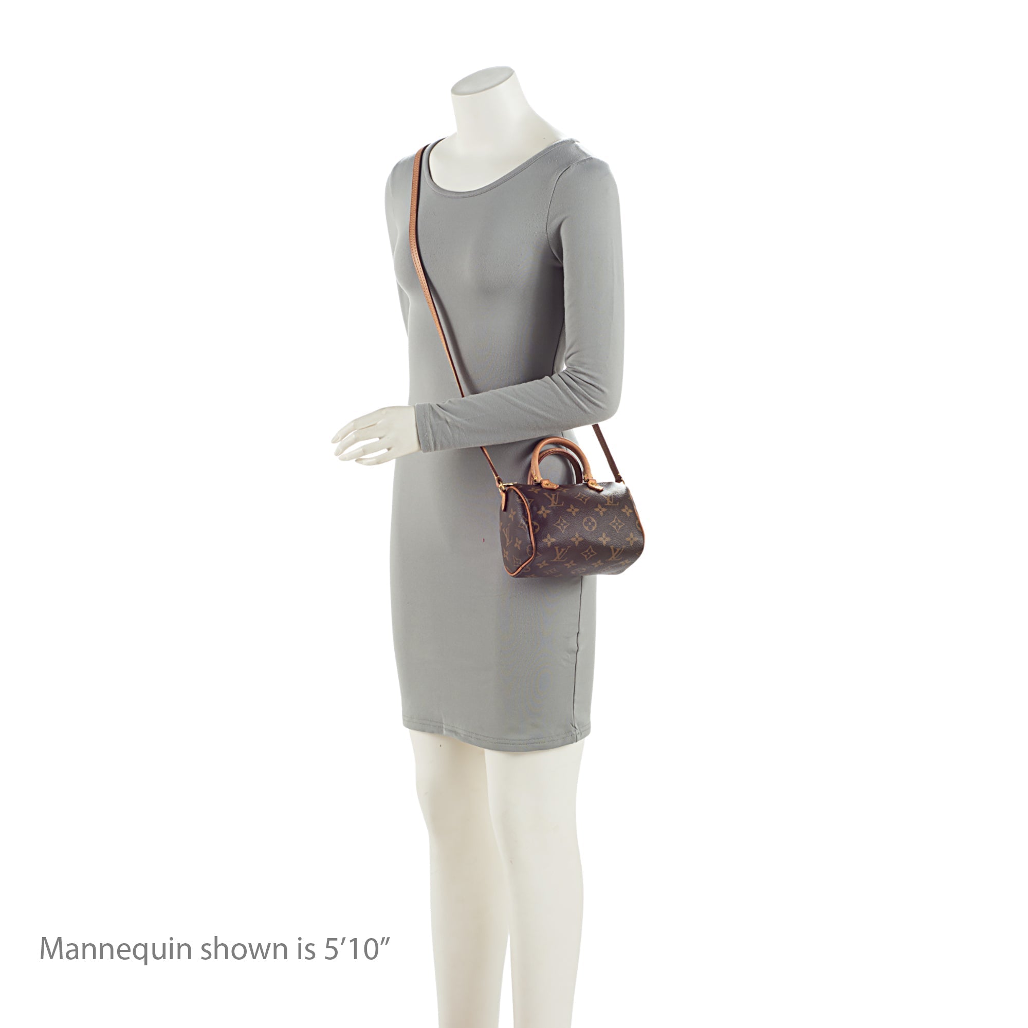 Louis Vuitton Monogram Canvas Nano Speedy Satchel (SHF-gUjSco)