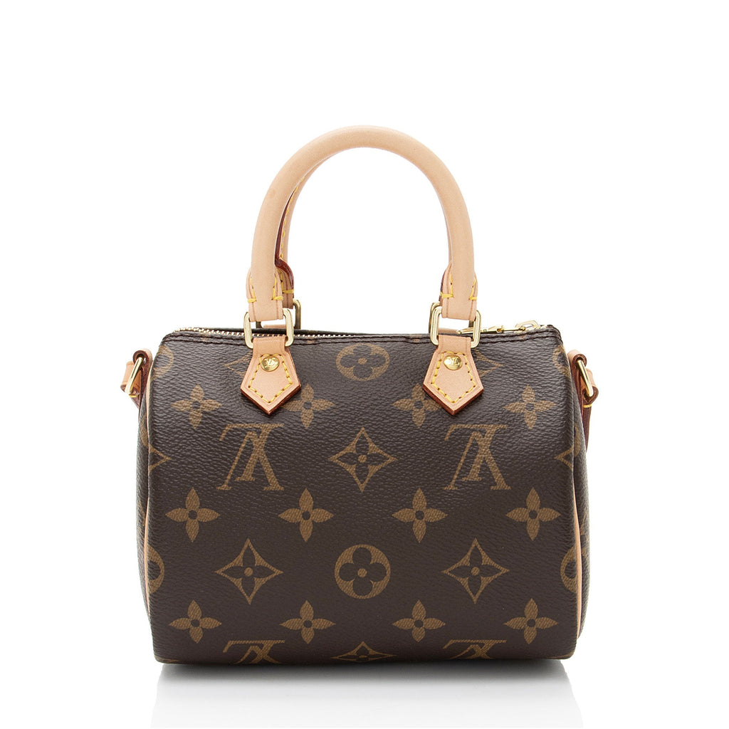 Louis Vuitton Monogram Canvas Nano Speedy Satchel