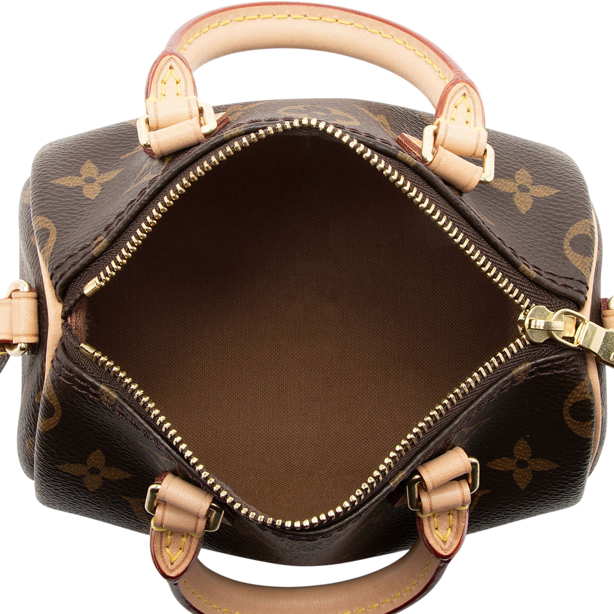 Louis Vuitton Monogram Canvas Nano Speedy Satchel