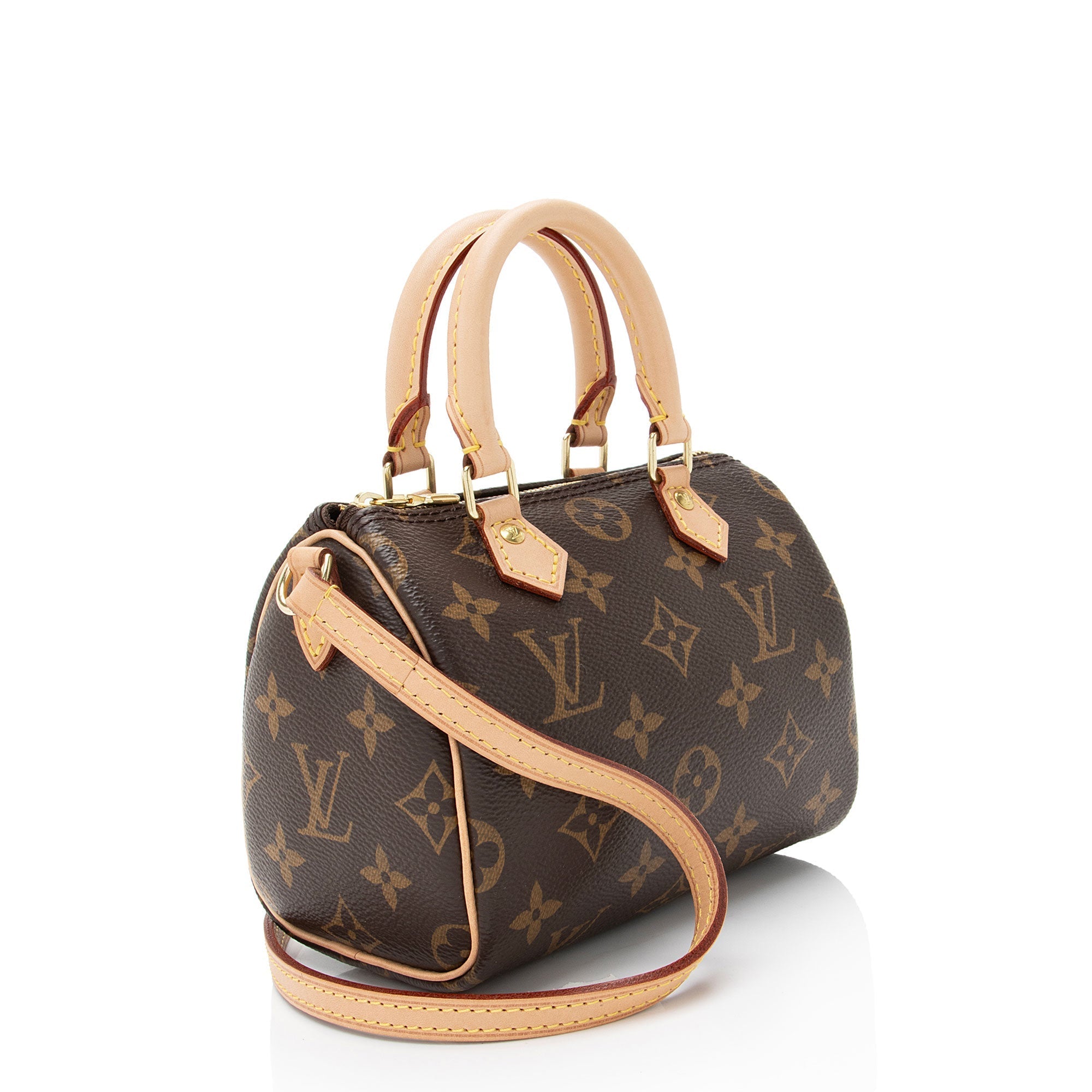 Louis Vuitton Monogram Canvas Nano Speedy Satchel