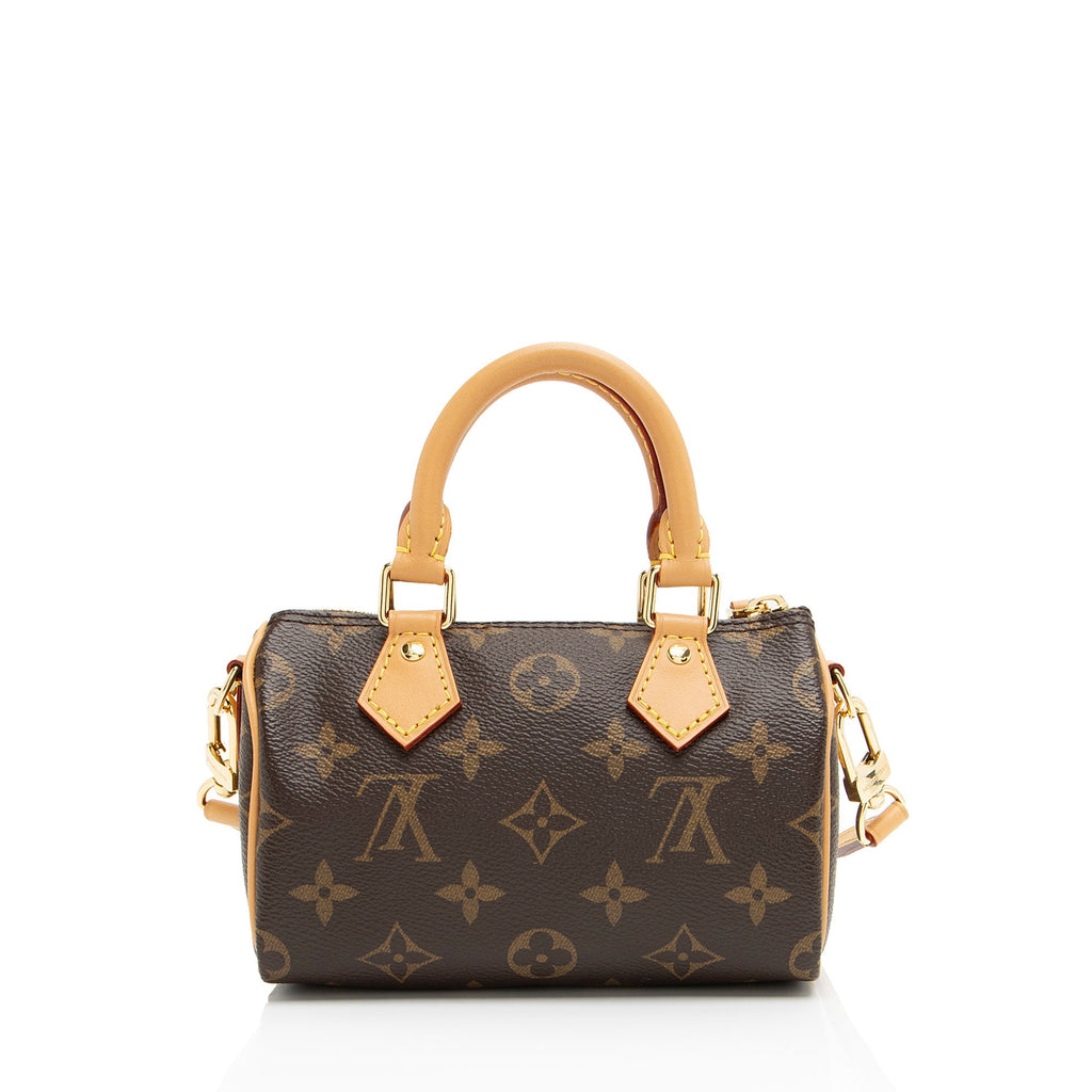 Louis Vuitton Monogram Canvas Nano Speedy Satchel