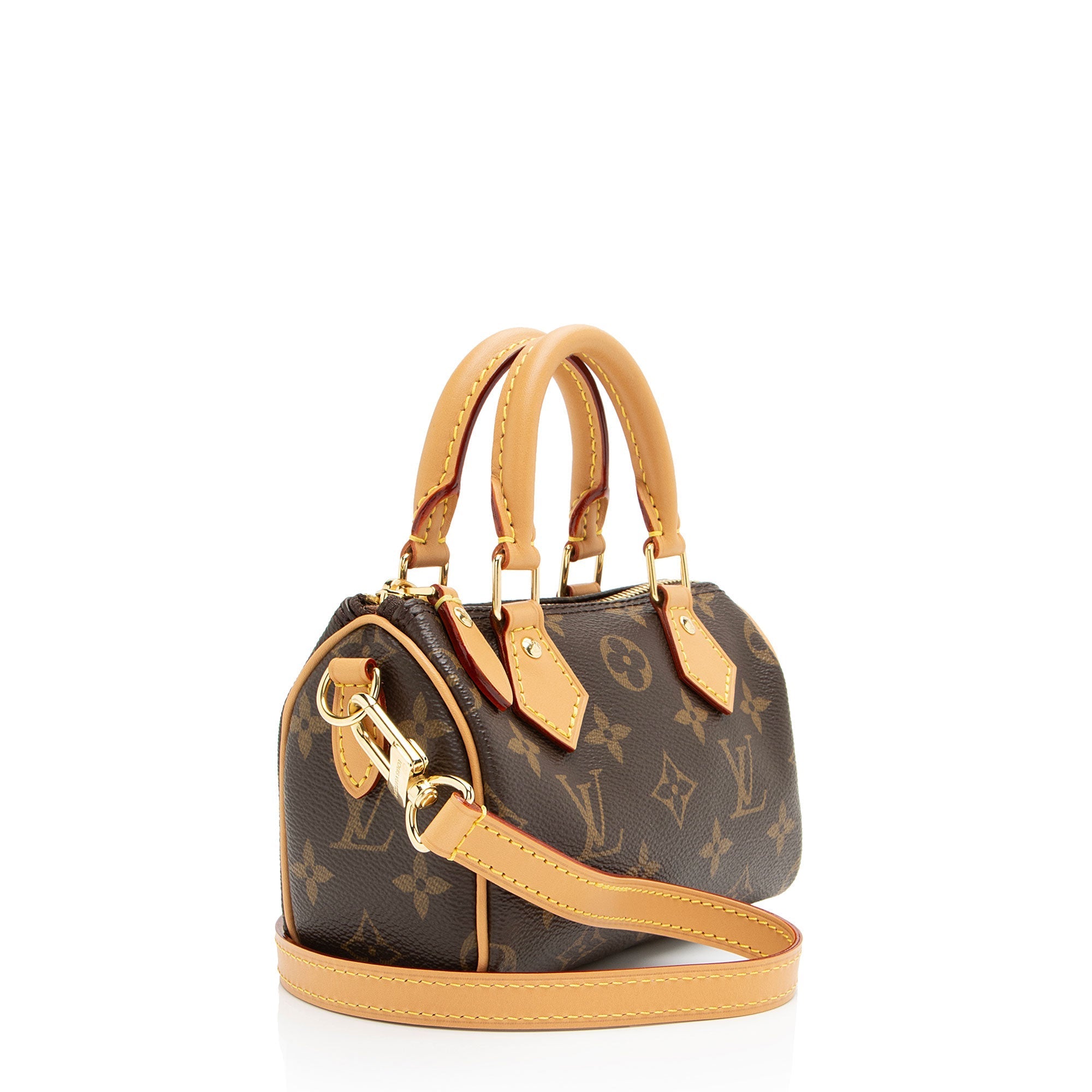 Louis Vuitton Monogram Canvas Nano Speedy Satchel