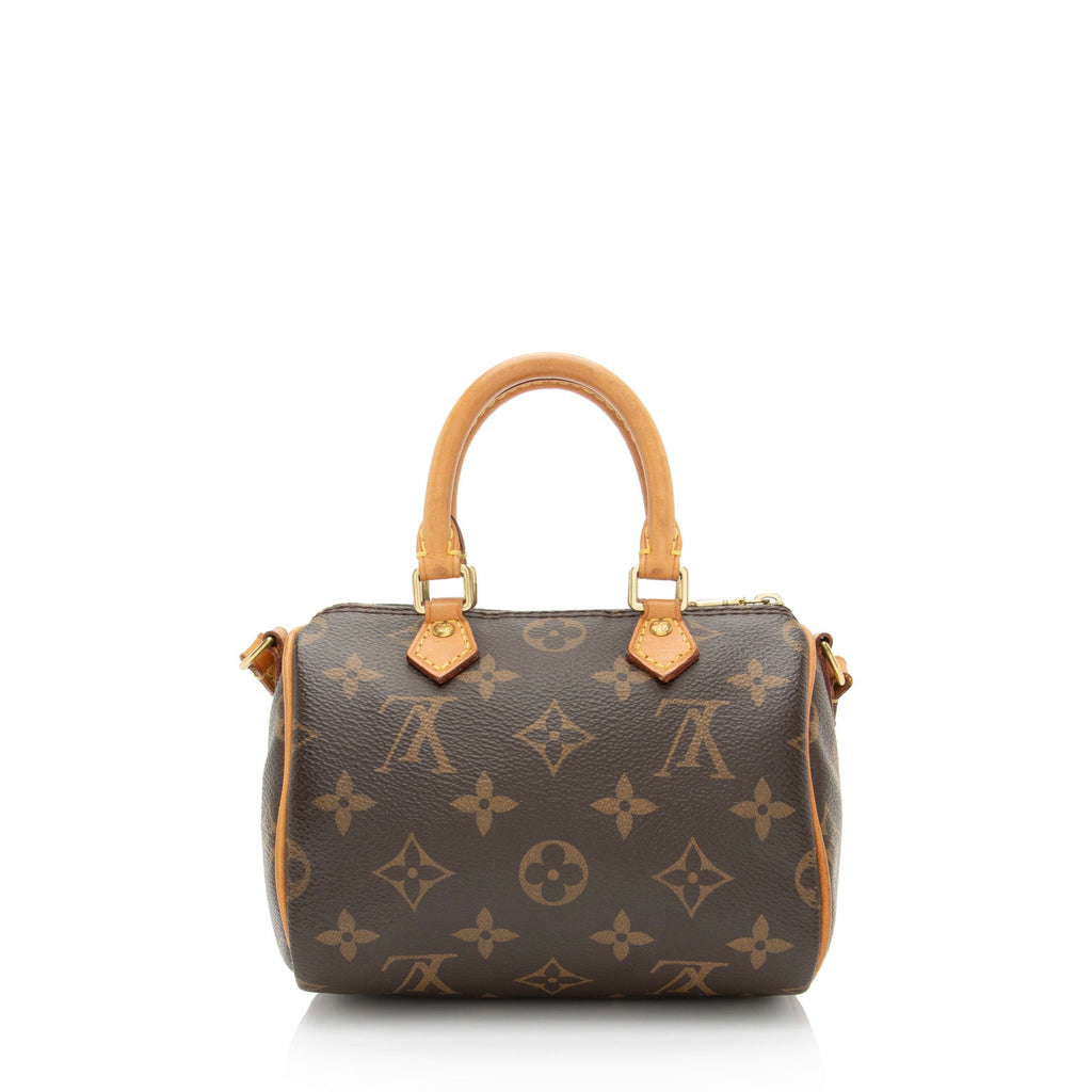 Louis Vuitton Monogram Canvas Nano Speedy Satchel