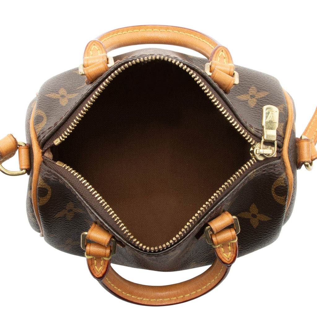 Louis Vuitton Monogram Canvas Nano Speedy Satchel