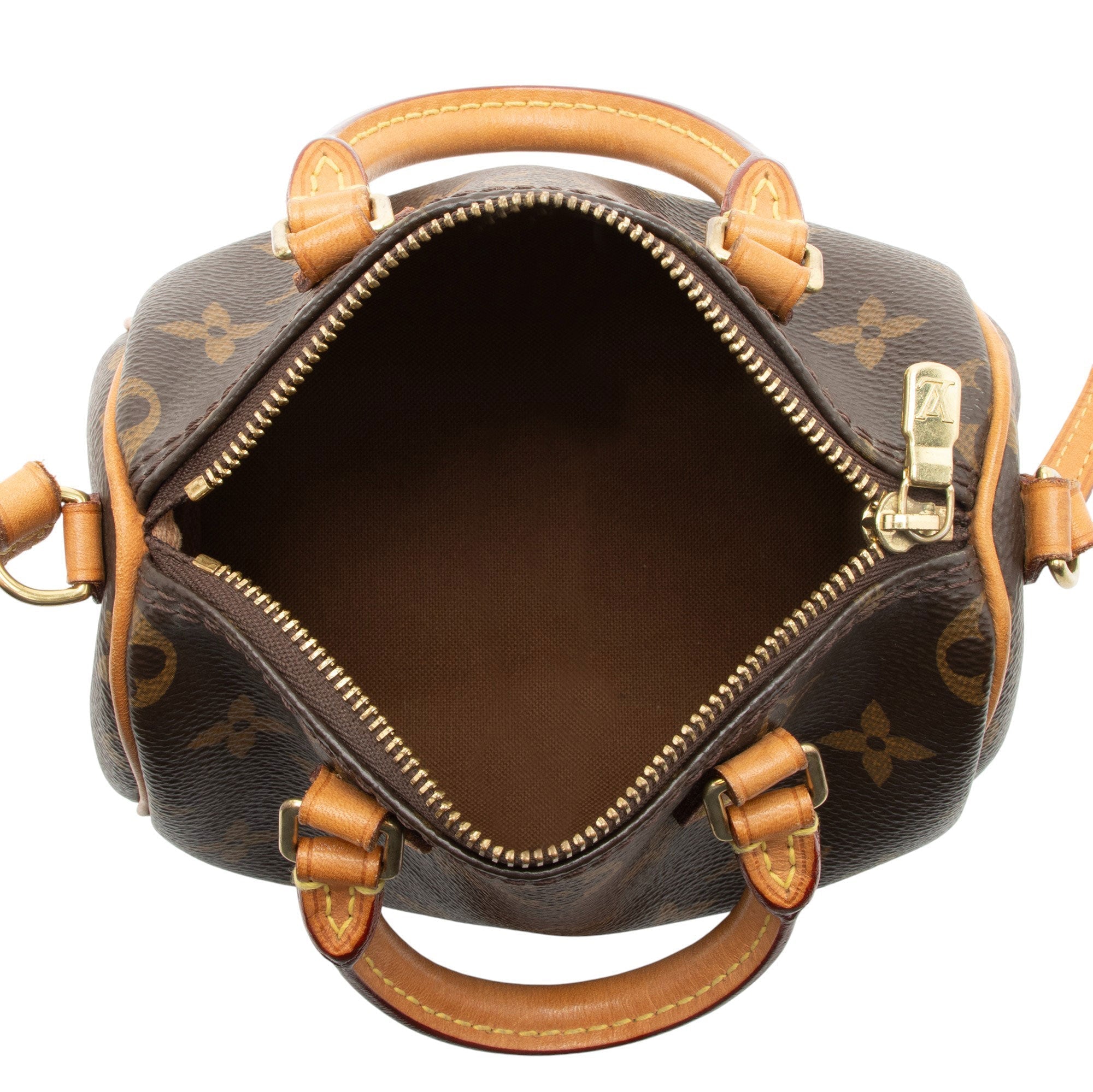 Louis Vuitton Monogram Canvas Nano Speedy Satchel