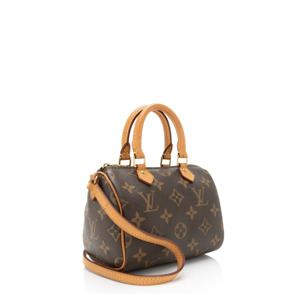 Louis Vuitton Monogram Canvas Nano Speedy Satchel
