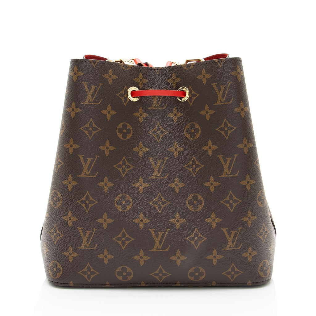 Louis Vuitton Monogram Canvas Neonoe MM Shoulder Bag (SHF-QJtoMq)