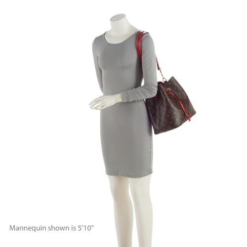 Louis Vuitton Monogram Canvas Neonoe MM Shoulder Bag (SHF-QJtoMq)