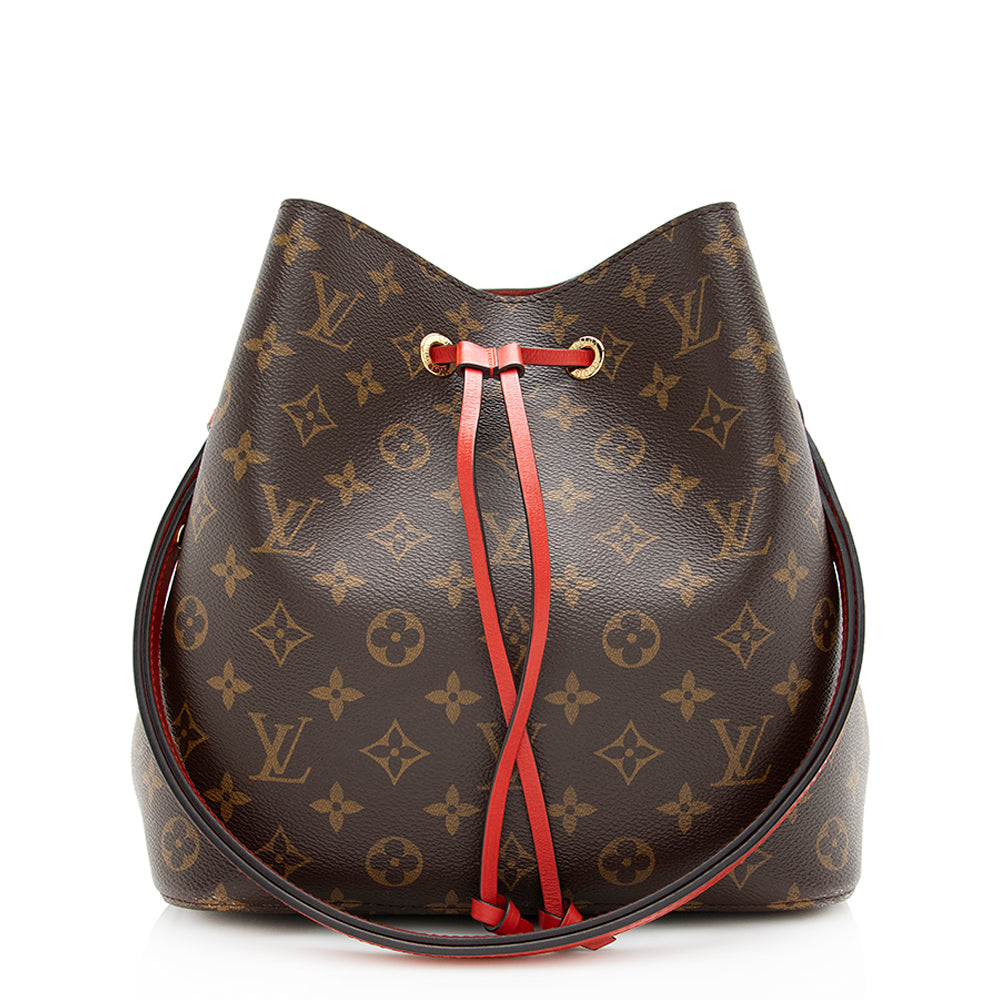 Louis Vuitton Monogram Canvas Neonoe Shoulder Bag (SHF-20004)