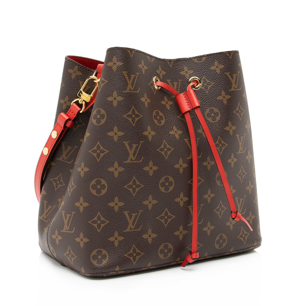Louis Vuitton Monogram Canvas Neonoe Shoulder Bag (SHF-23595)