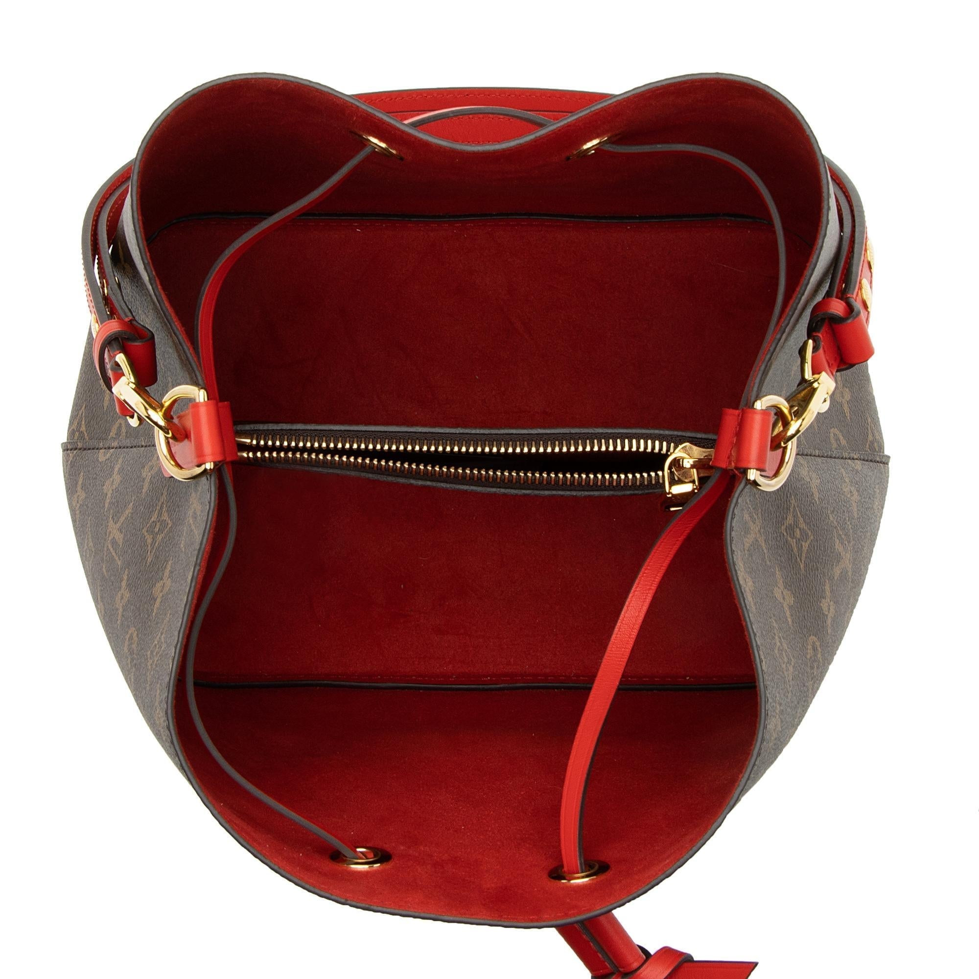Louis Vuitton Monogram Canvas Neonoe Shoulder Bag (SHF-dz3gM8)