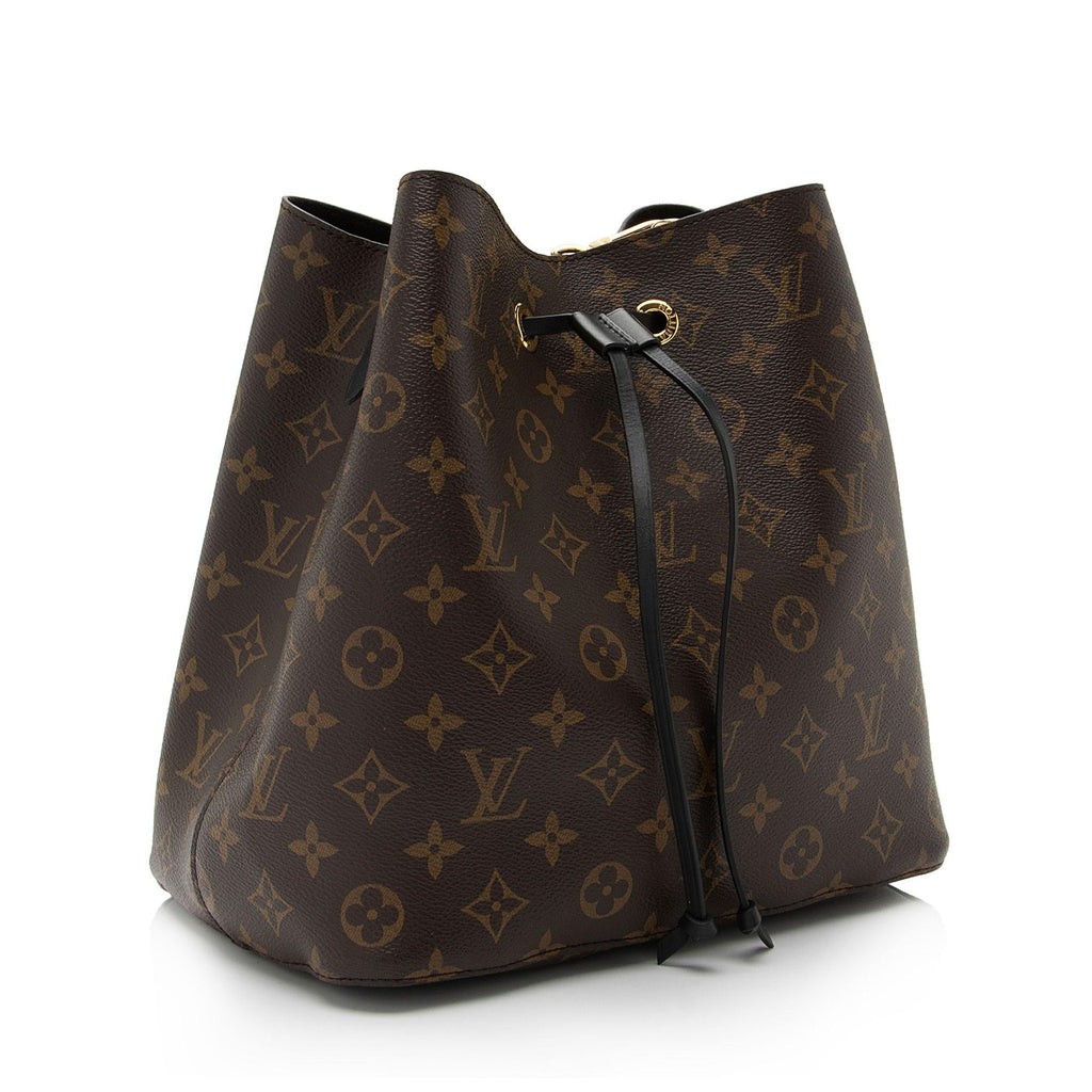 Louis Vuitton Monogram Canvas Neonoe Shoulder Bag (SHF-sAnURy)