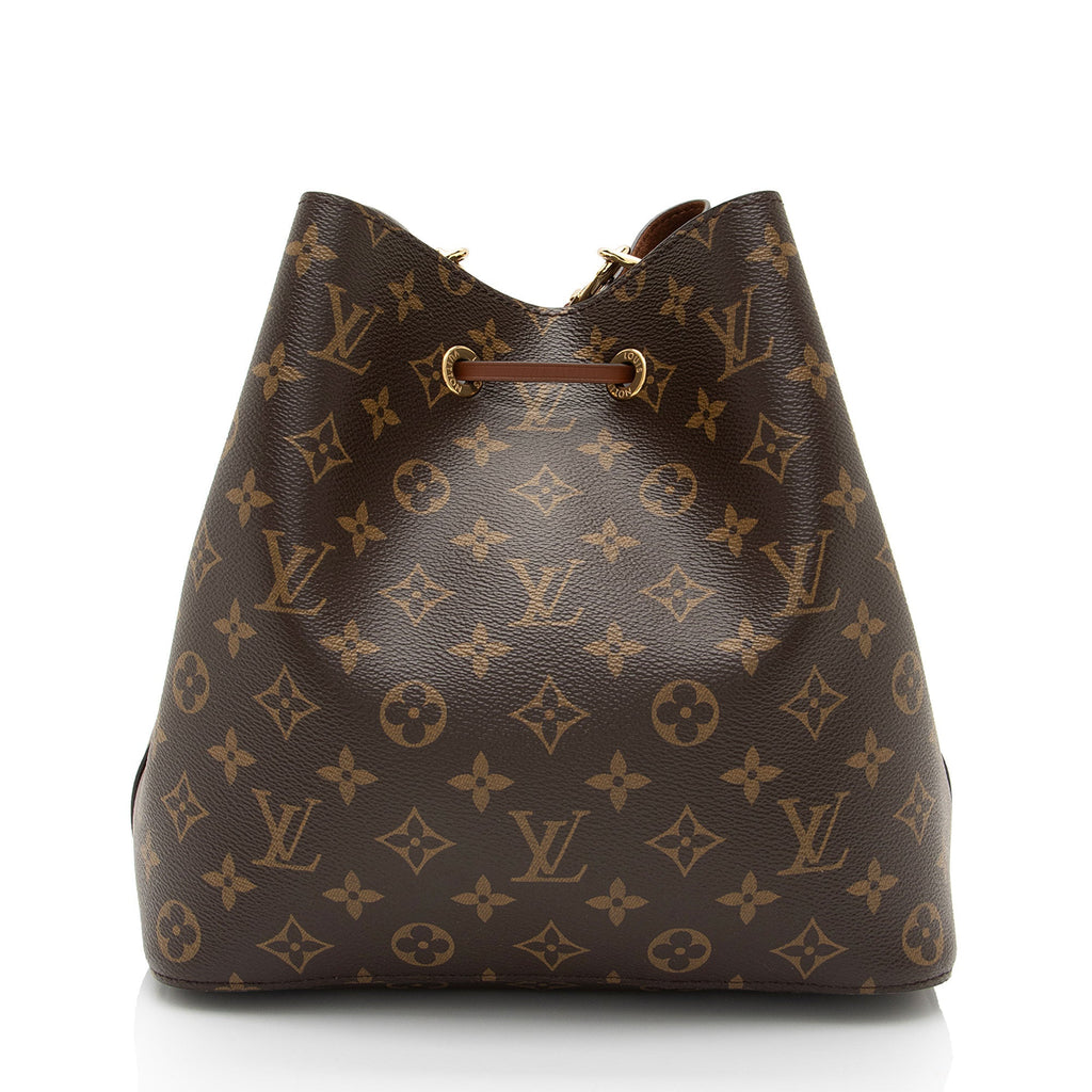 Louis Vuitton Monogram Canvas Neonoe Shoulder Bag (SHF-vTEOAx)