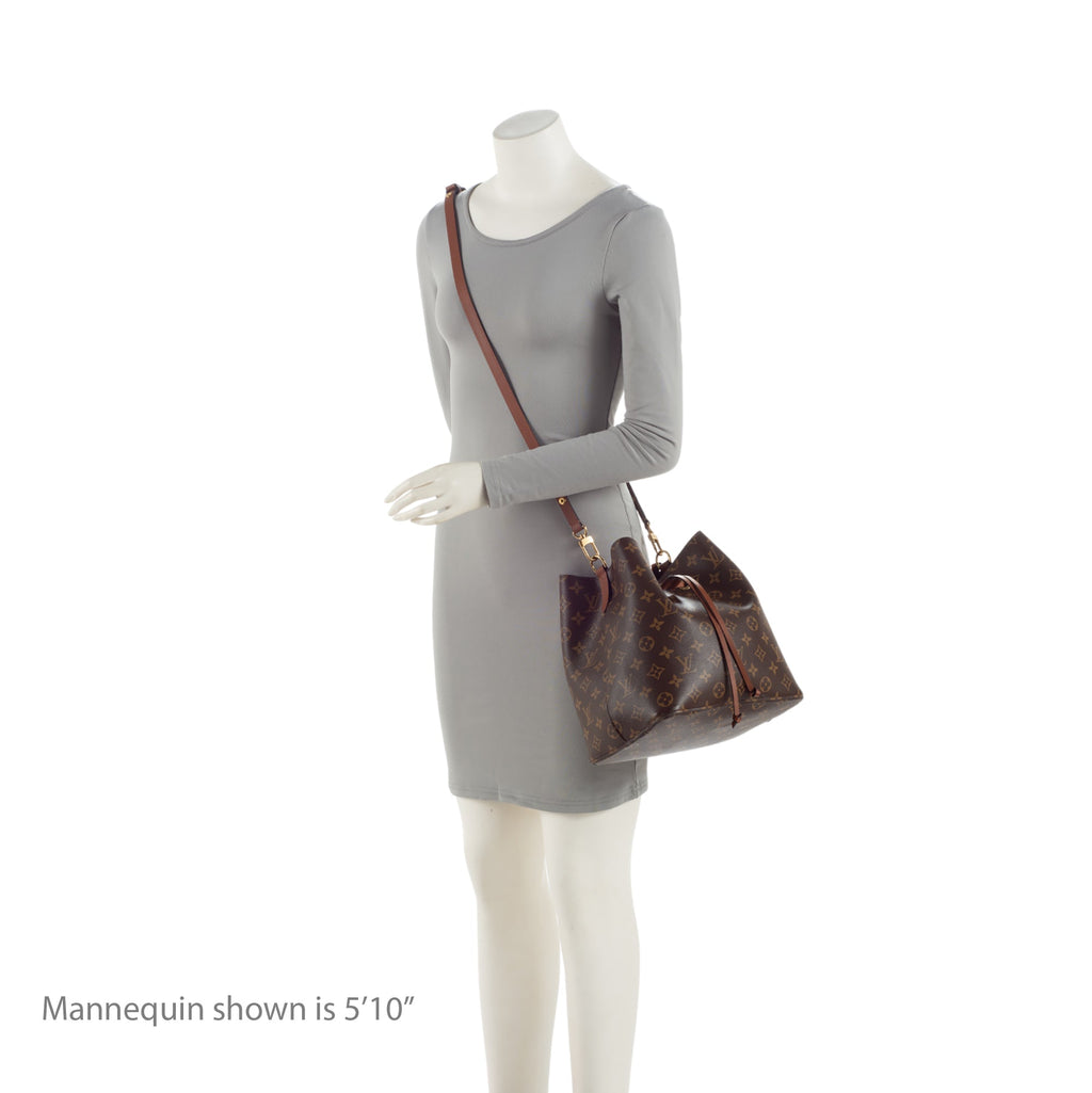 Louis Vuitton Monogram Canvas Neonoe Shoulder Bag (SHF-vTEOAx)