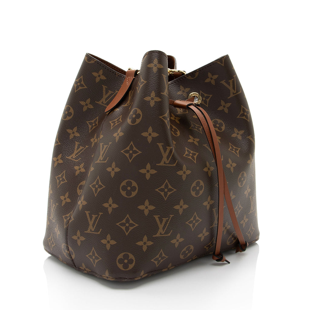 Louis Vuitton Monogram Canvas Neonoe Shoulder Bag (SHF-vTEOAx)