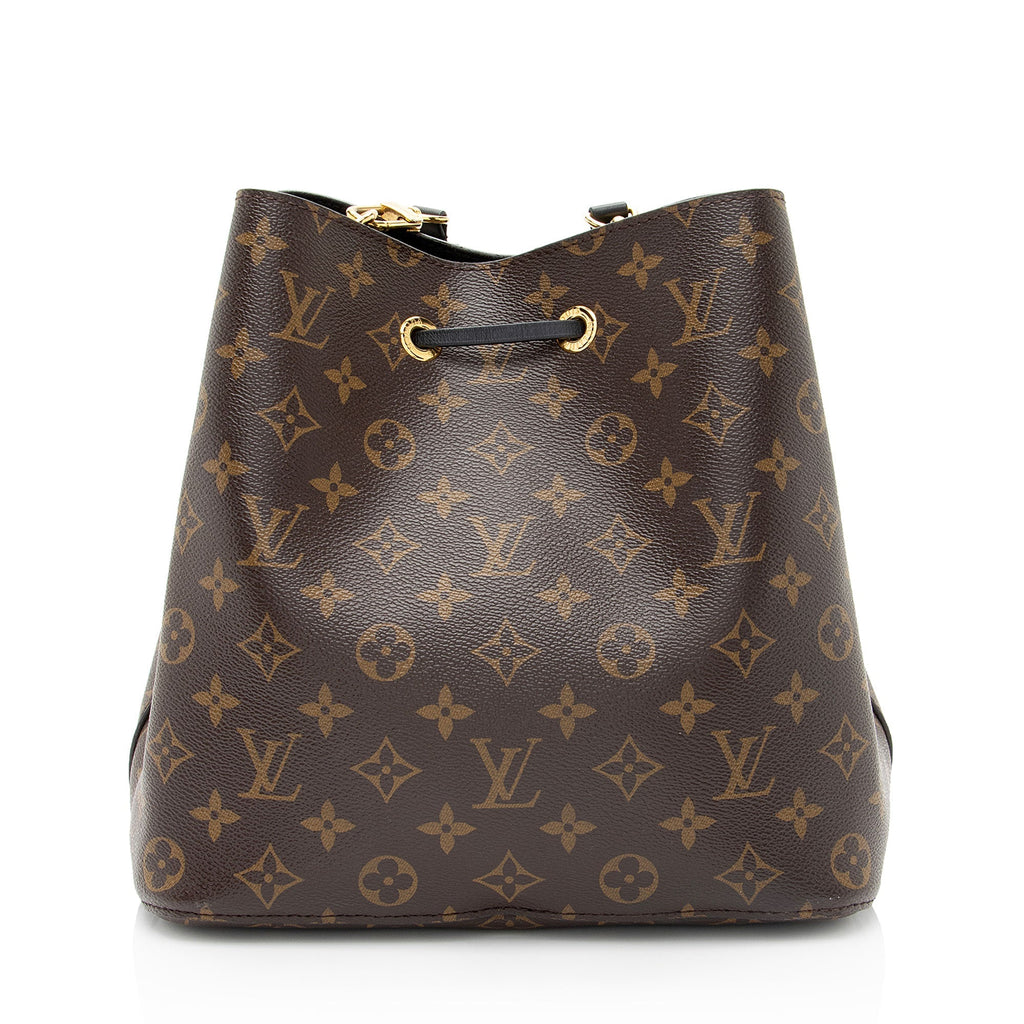 Louis Vuitton Monogram Canvas Neonoe MM Shoulder Bag (SHF-E8cGNS)