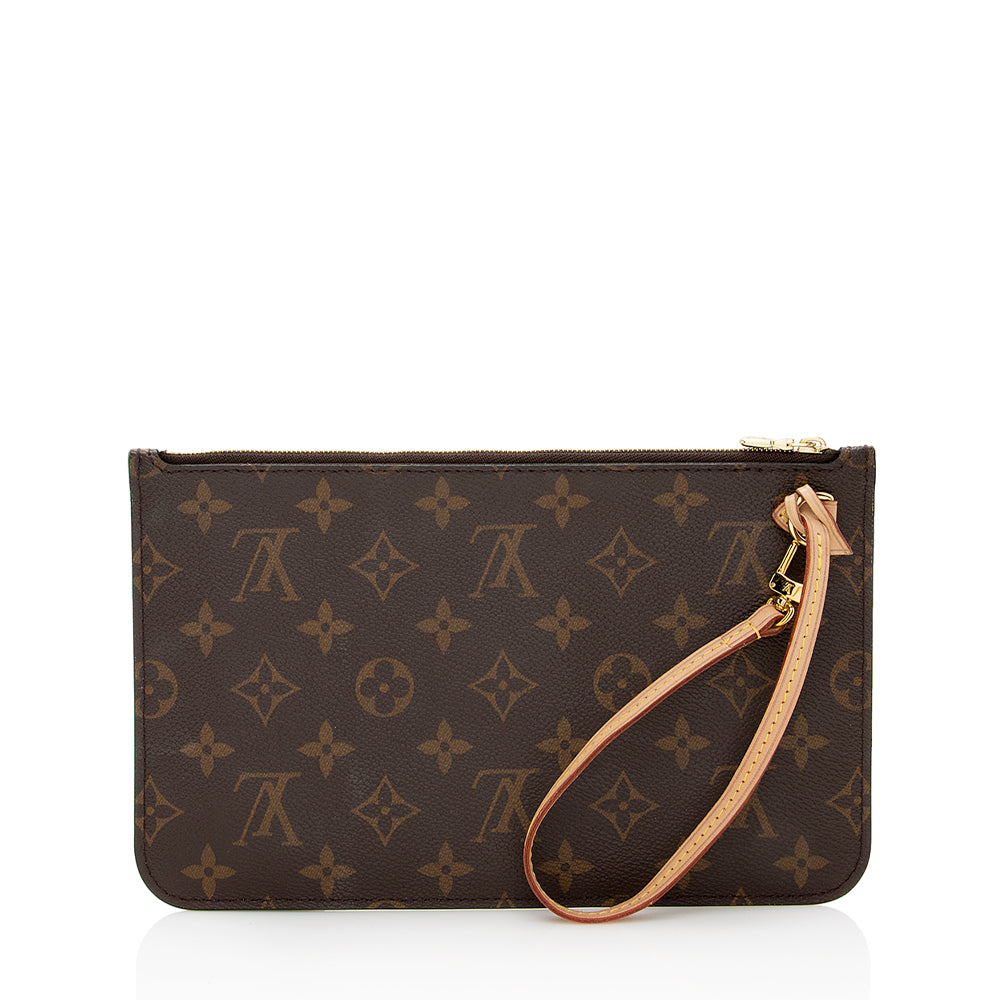 Louis Vuitton Monogram Canvas Neverfull GM Pochette (SHF-21796)