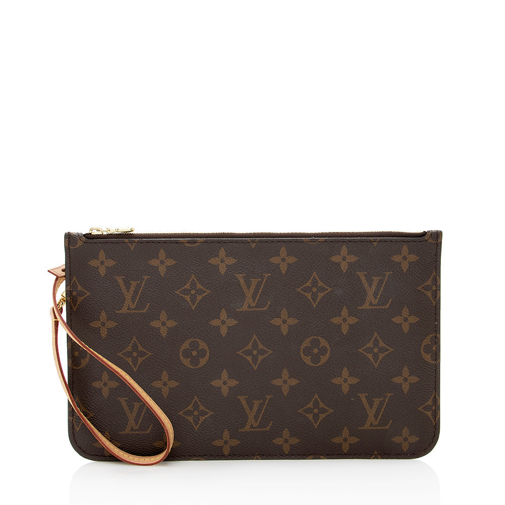 Louis Vuitton Monogram Canvas Neverfull GM Pochette (SHF-21796)