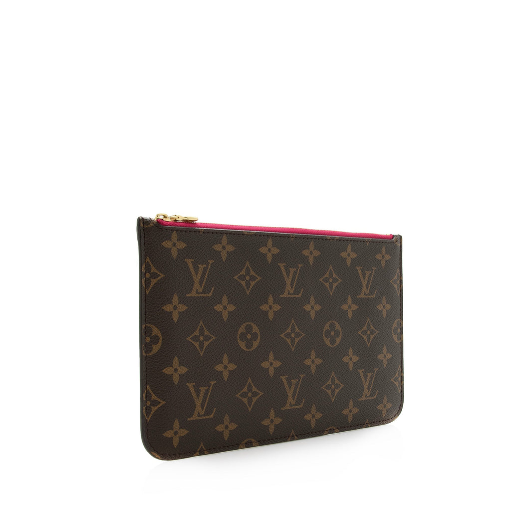 Louis Vuitton Monogram Canvas Neverfull GM Pochette (SHF-22833)