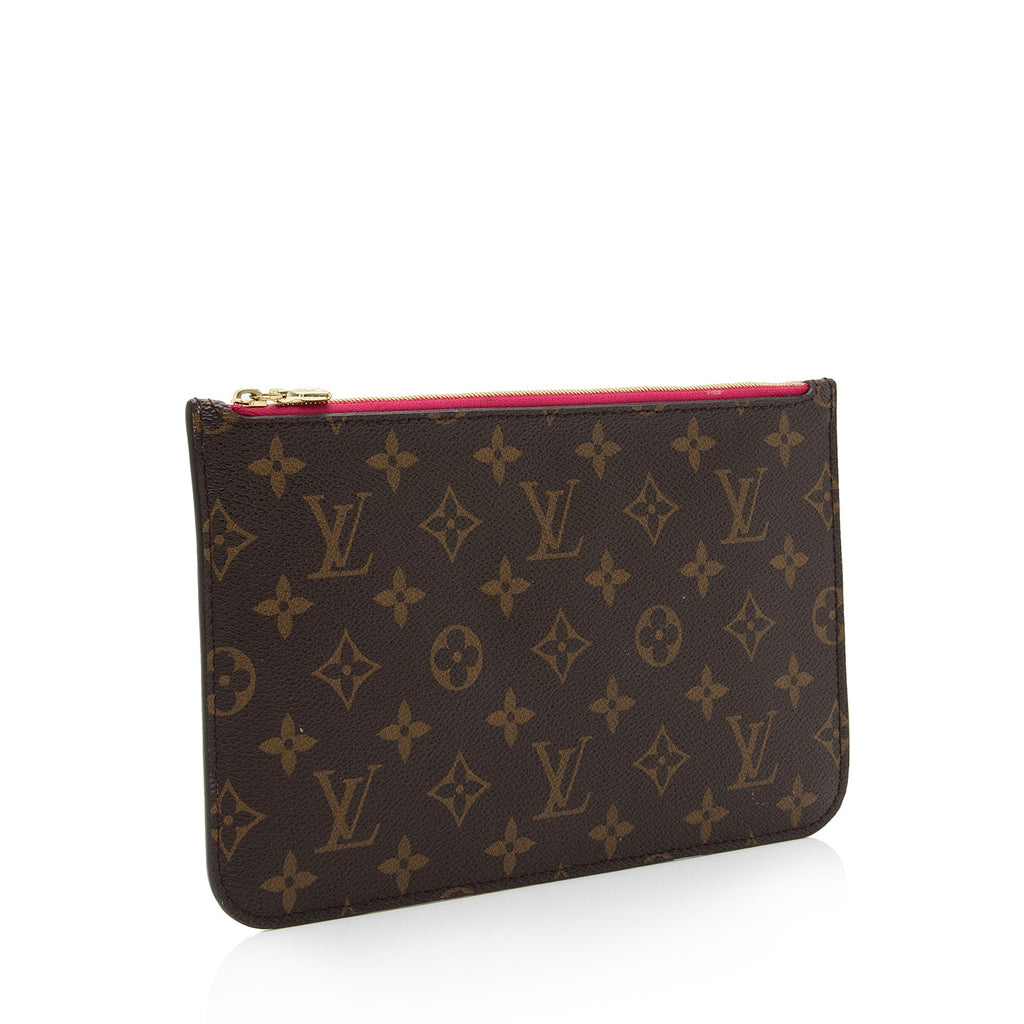 Louis Vuitton Monogram Canvas Neverfull GM Pochette (SHF-BcMlEa)