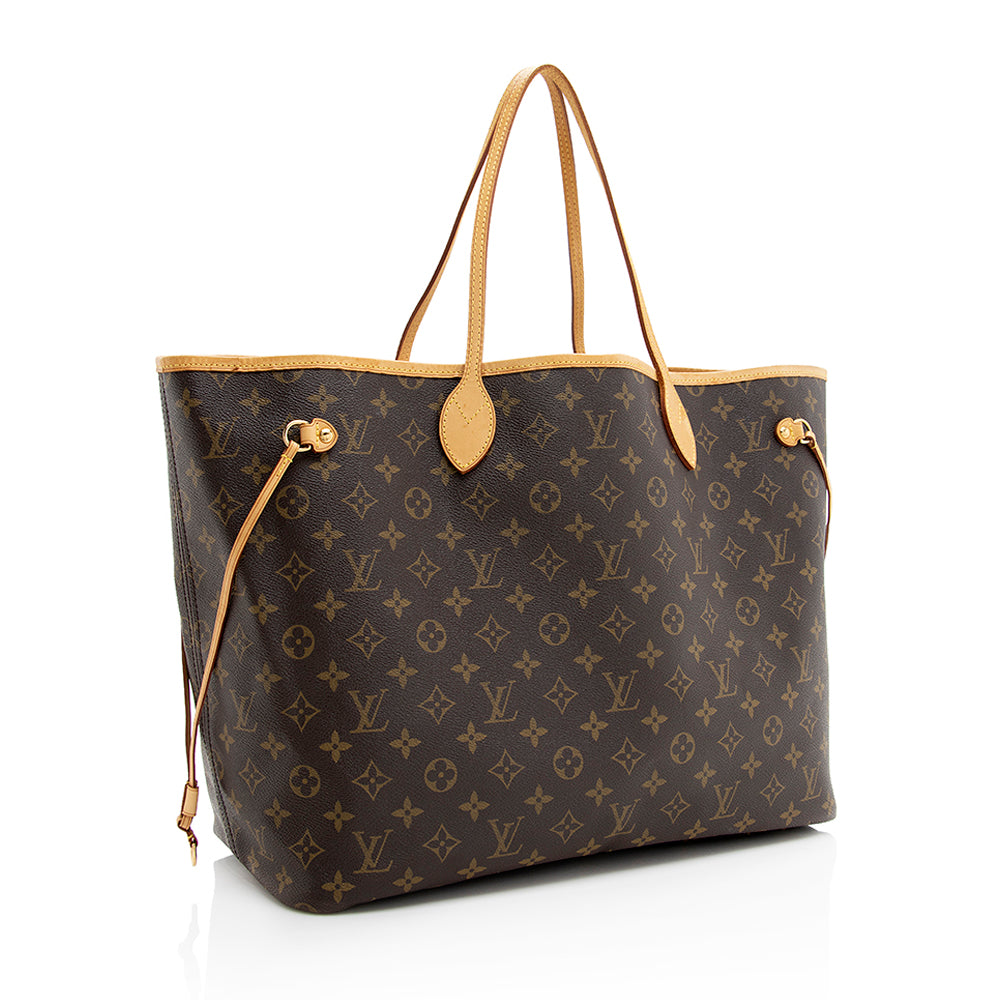 Louis Vuitton Monogram Canvas Neverfull GM Tote (SHF-19495)