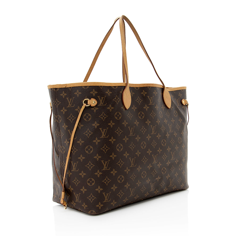 Louis Vuitton Monogram Canvas Neverfull GM Tote (SHF-19659)