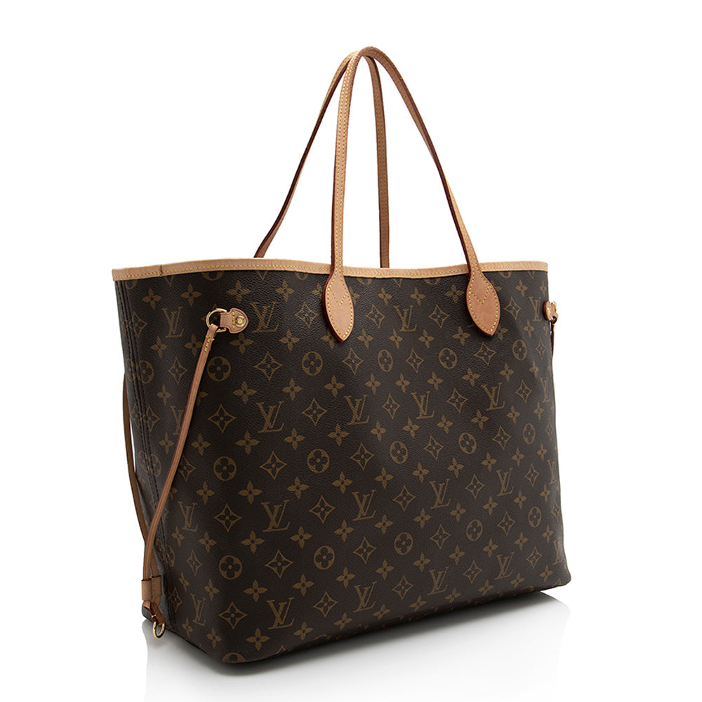 Louis Vuitton Monogram Canvas Neverfull GM Tote (SHF-22028)