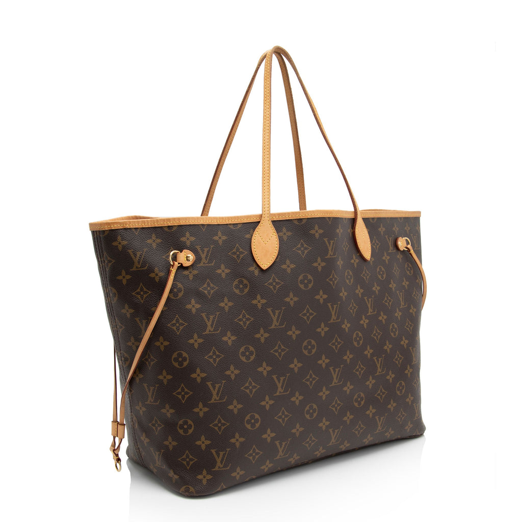 Louis Vuitton Monogram Canvas Neverfull GM Tote (SHF-8I8Z70)