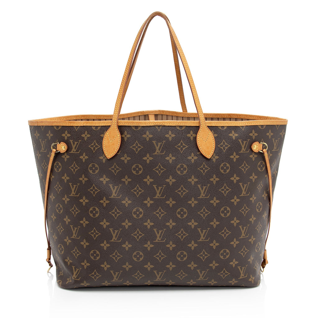 Louis Vuitton Monogram Canvas Neverfull GM Tote (SHF-qHRVLg)