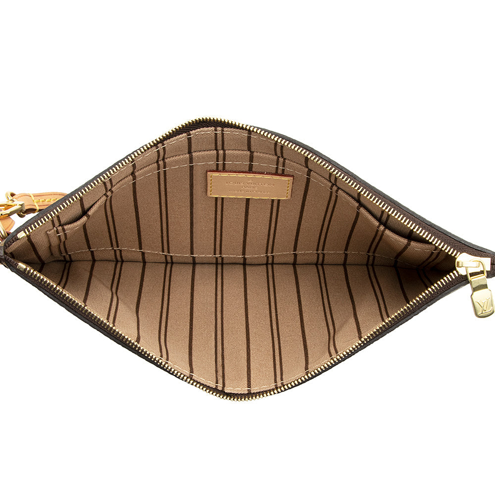 Louis Vuitton Monogram Canvas Neverfull MM Pochette (SHF-20141)