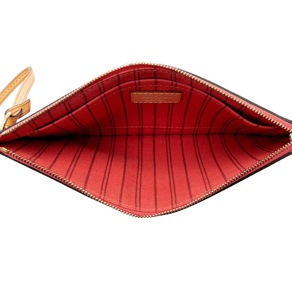 Louis Vuitton Monogram Canvas Neverfull MM Pochette (SHF-21783)