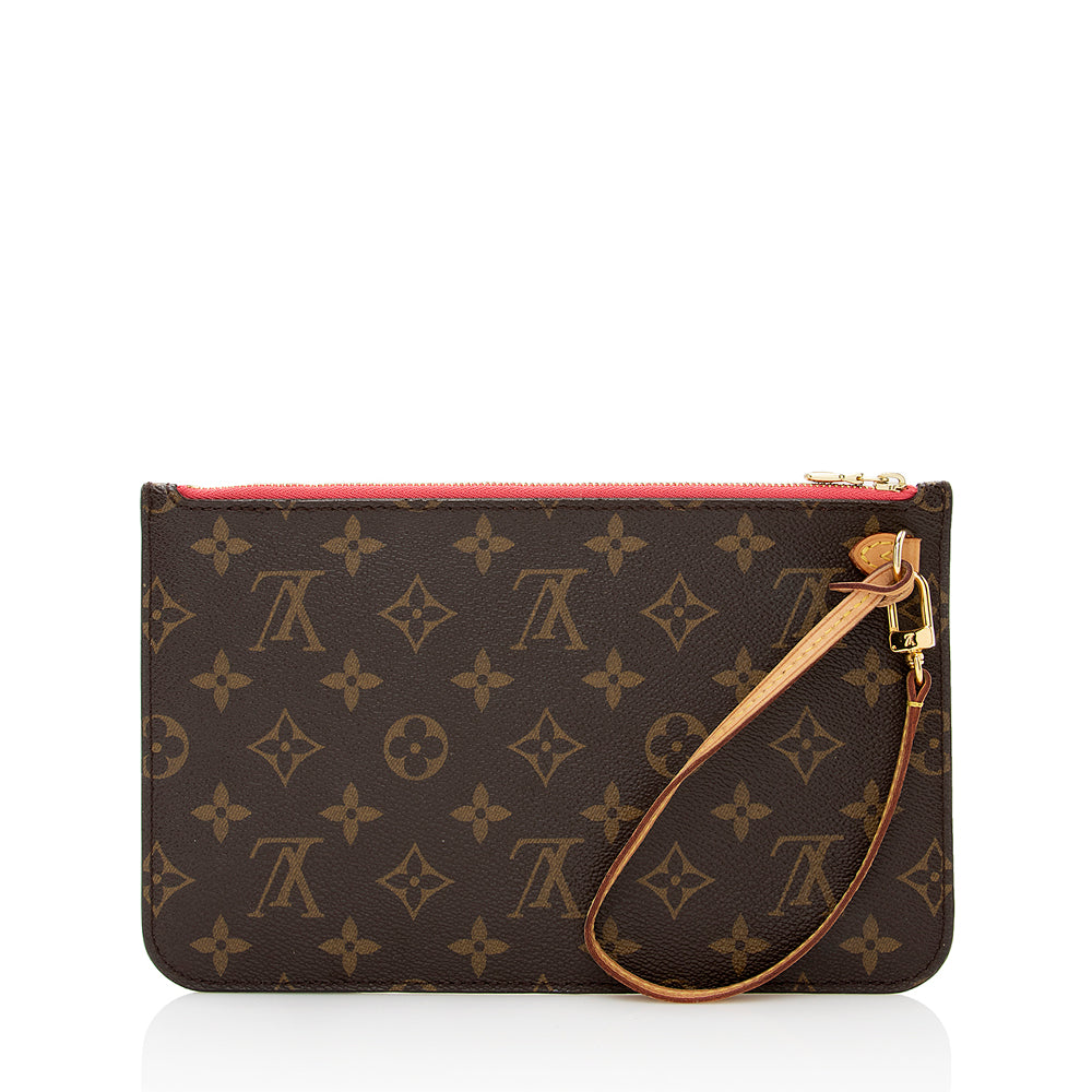 Louis Vuitton Monogram Canvas Neverfull MM Pochette (SHF-clhLgy)