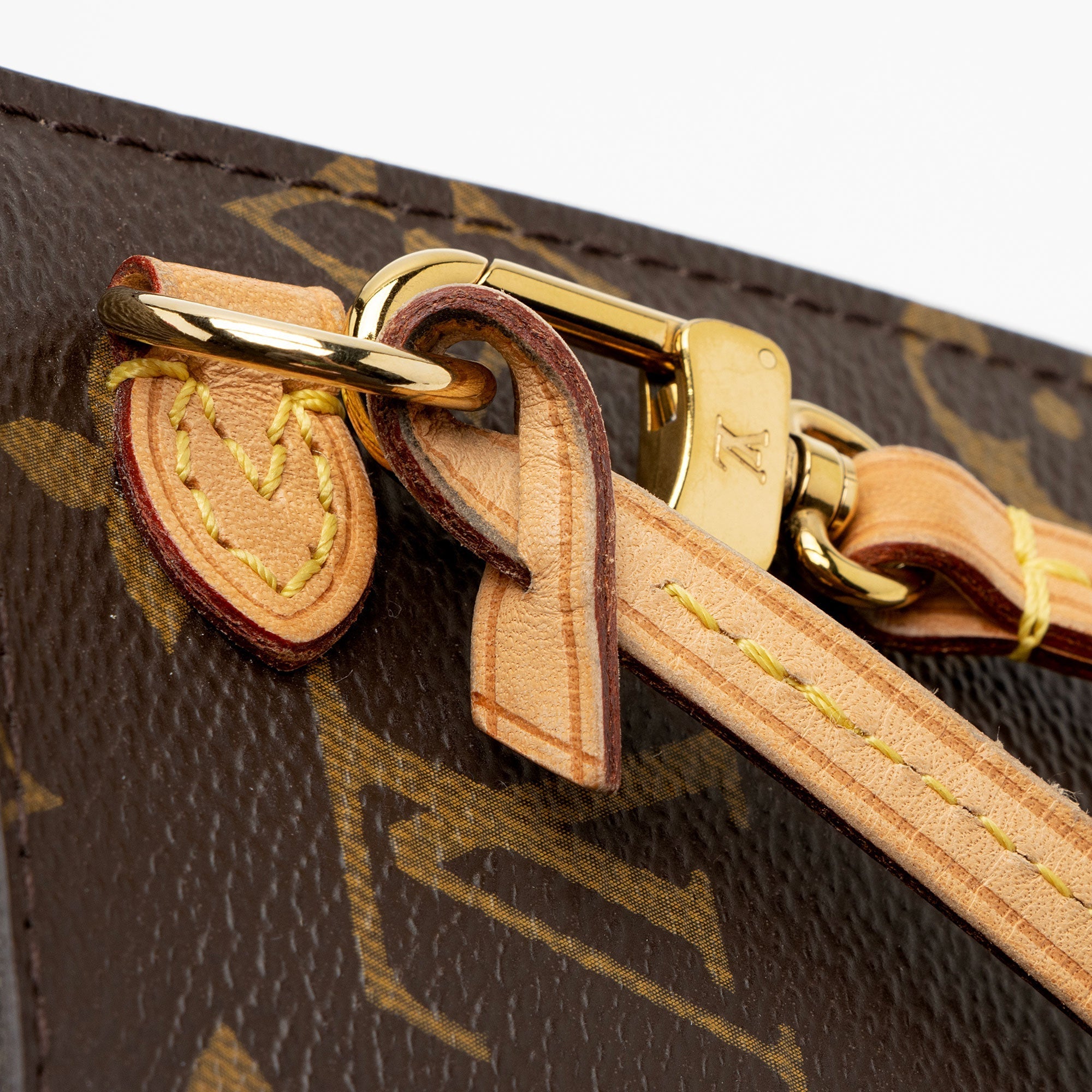 Louis Vuitton Monogram Canvas Neverfull MM Pochette (SHF-QUBONp)