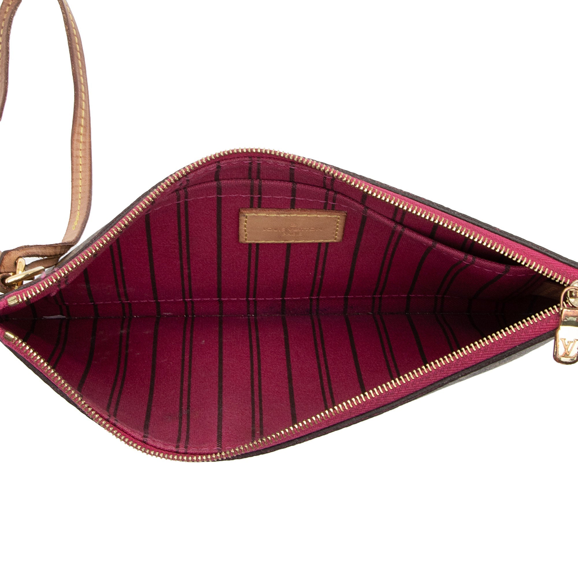 Louis Vuitton Monogram Canvas Neverfull MM Pochette (SHF-gJtxCX)