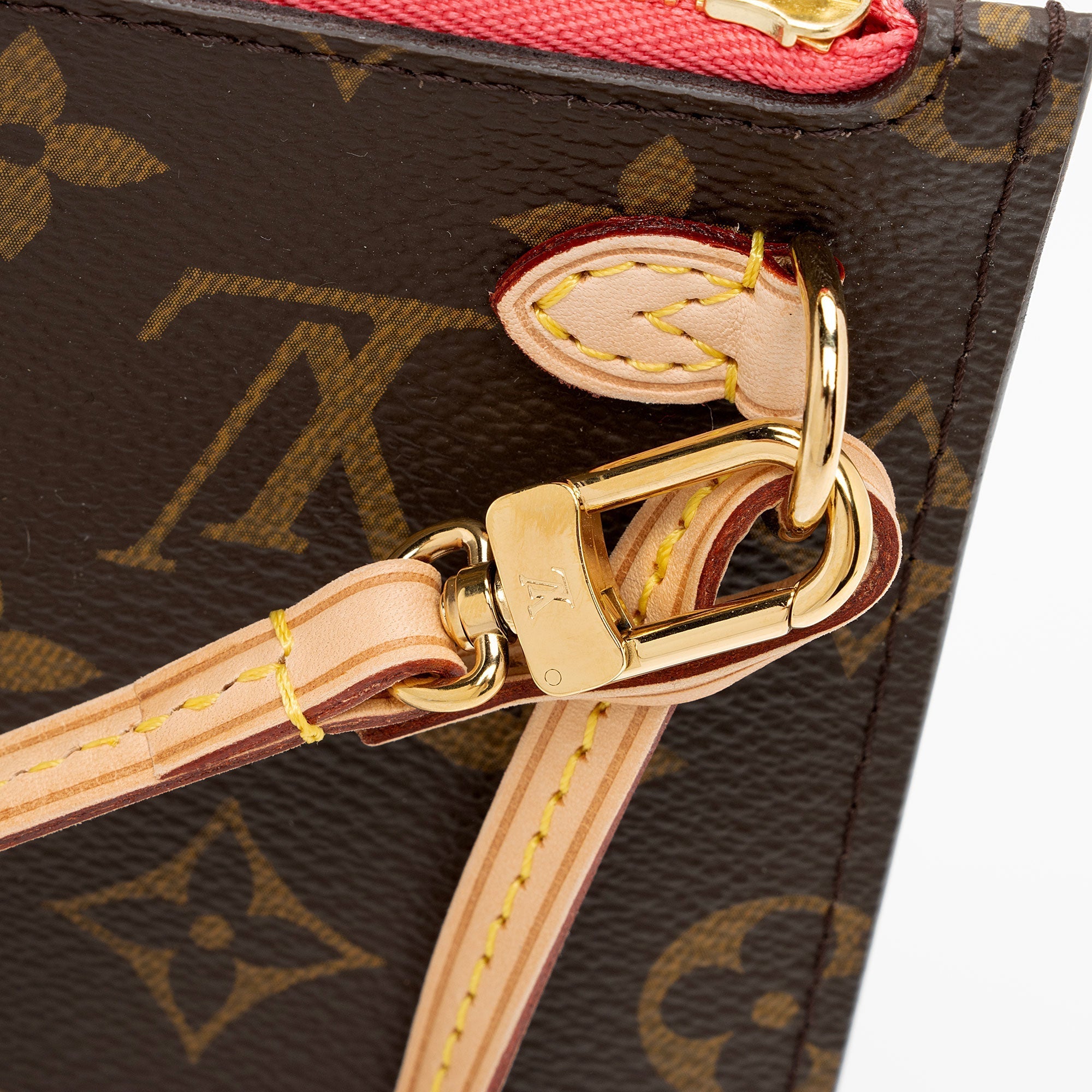 Louis Vuitton Monogram Canvas Neverfull MM Pochette (SHF-W9boJd)