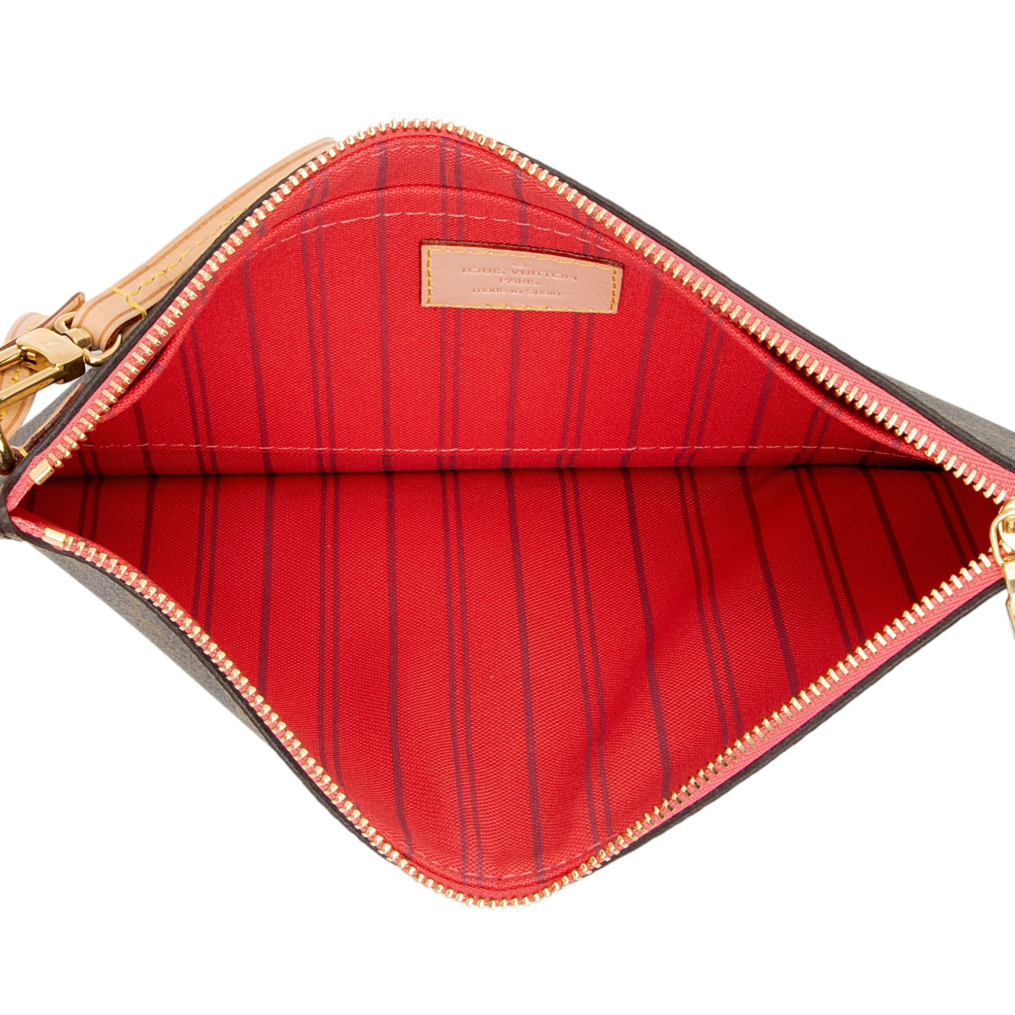 Louis Vuitton Monogram Canvas Neverfull MM Pochette (SHF-W9boJd)