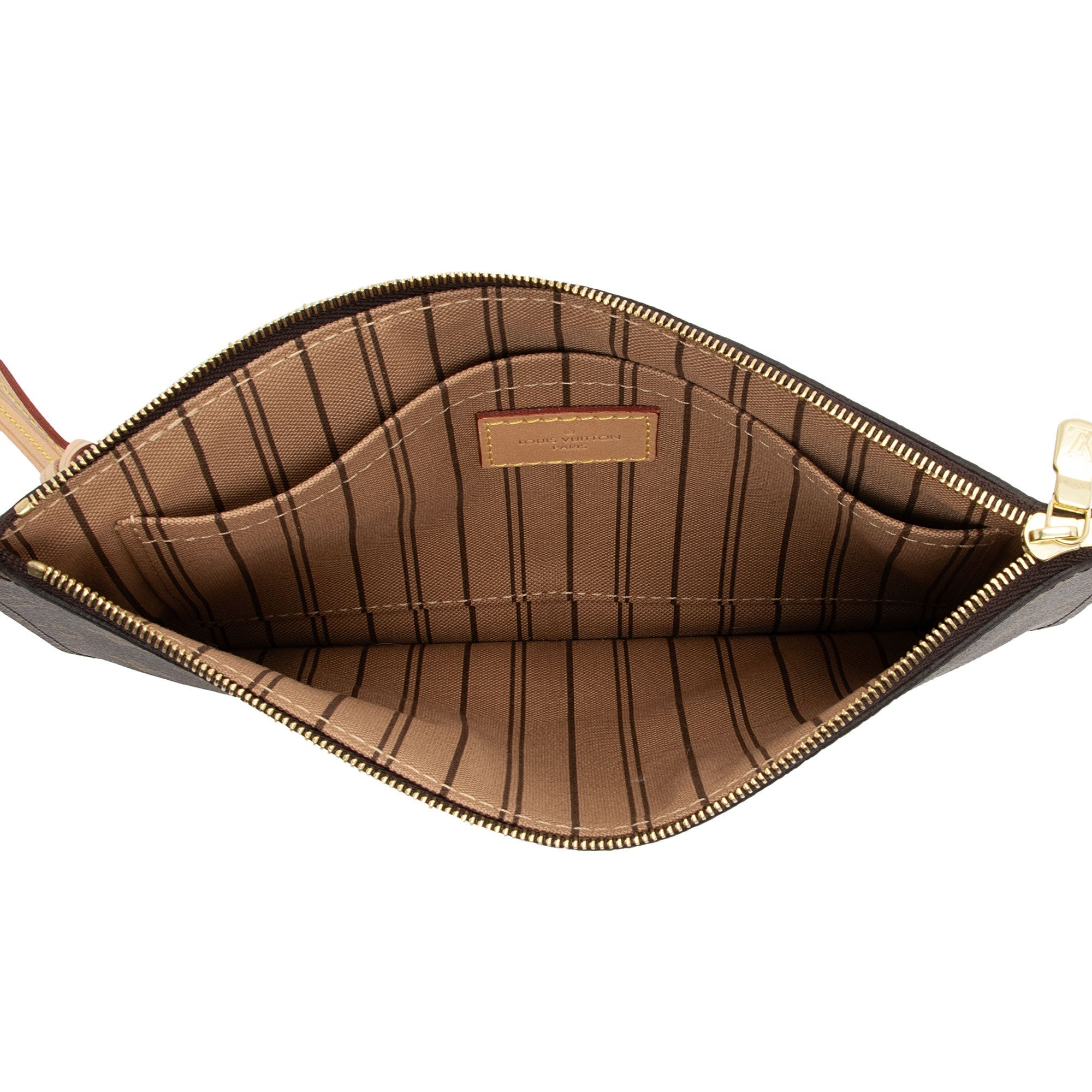 Louis Vuitton Monogram Canvas Neverfull MM Pochette (SHF-gynDV8)