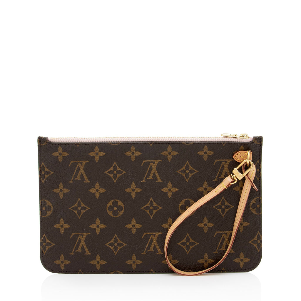 Louis Vuitton Monogram Canvas Neverfull MM Pochette (SHF-SM6do3)