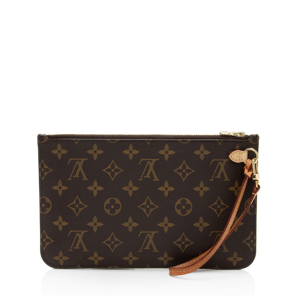 Louis Vuitton Monogram Canvas Neverfull MM Pochette (SHF-uMXdQ3)