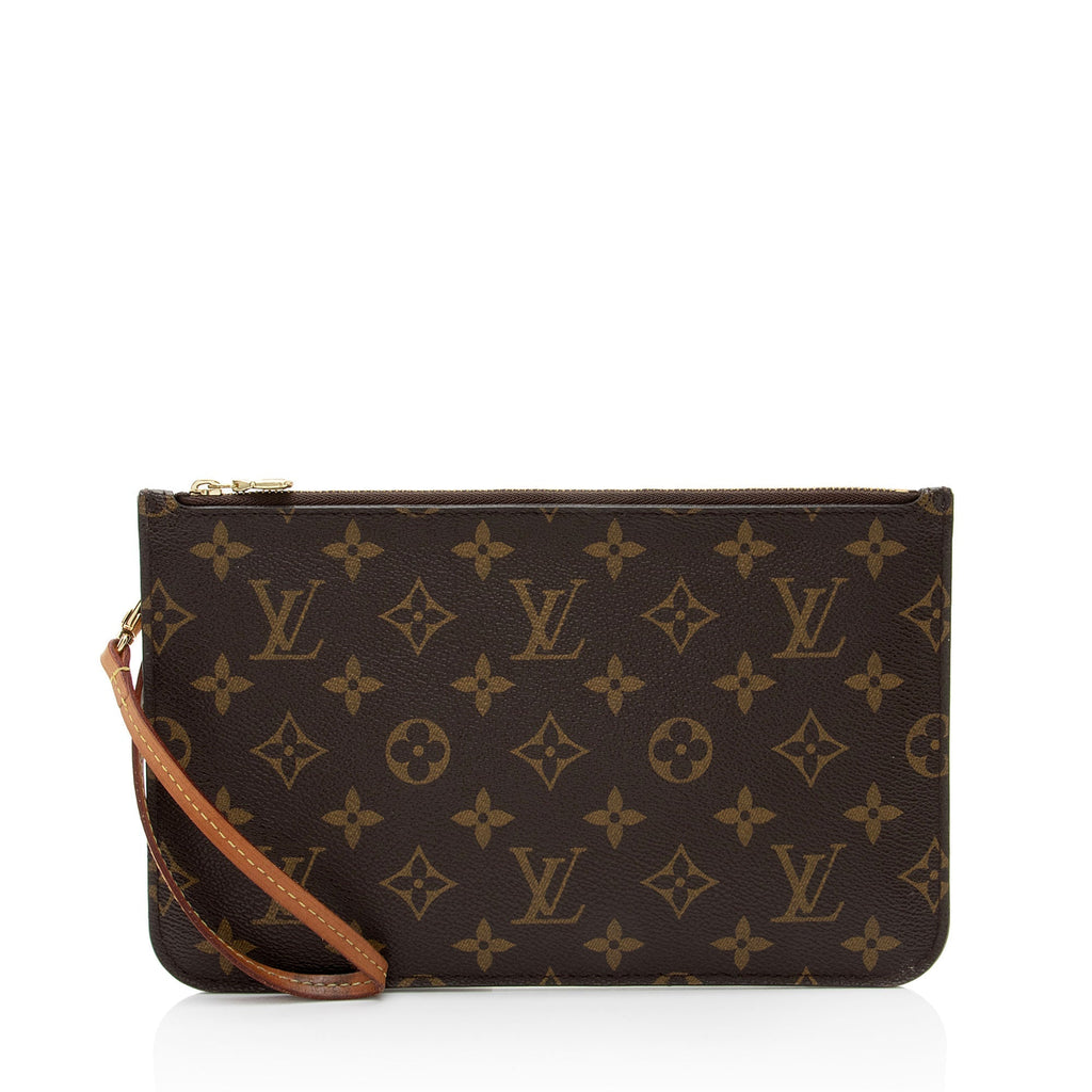 Louis Vuitton Monogram Canvas Neverfull MM Pochette (SHF-uMXdQ3)