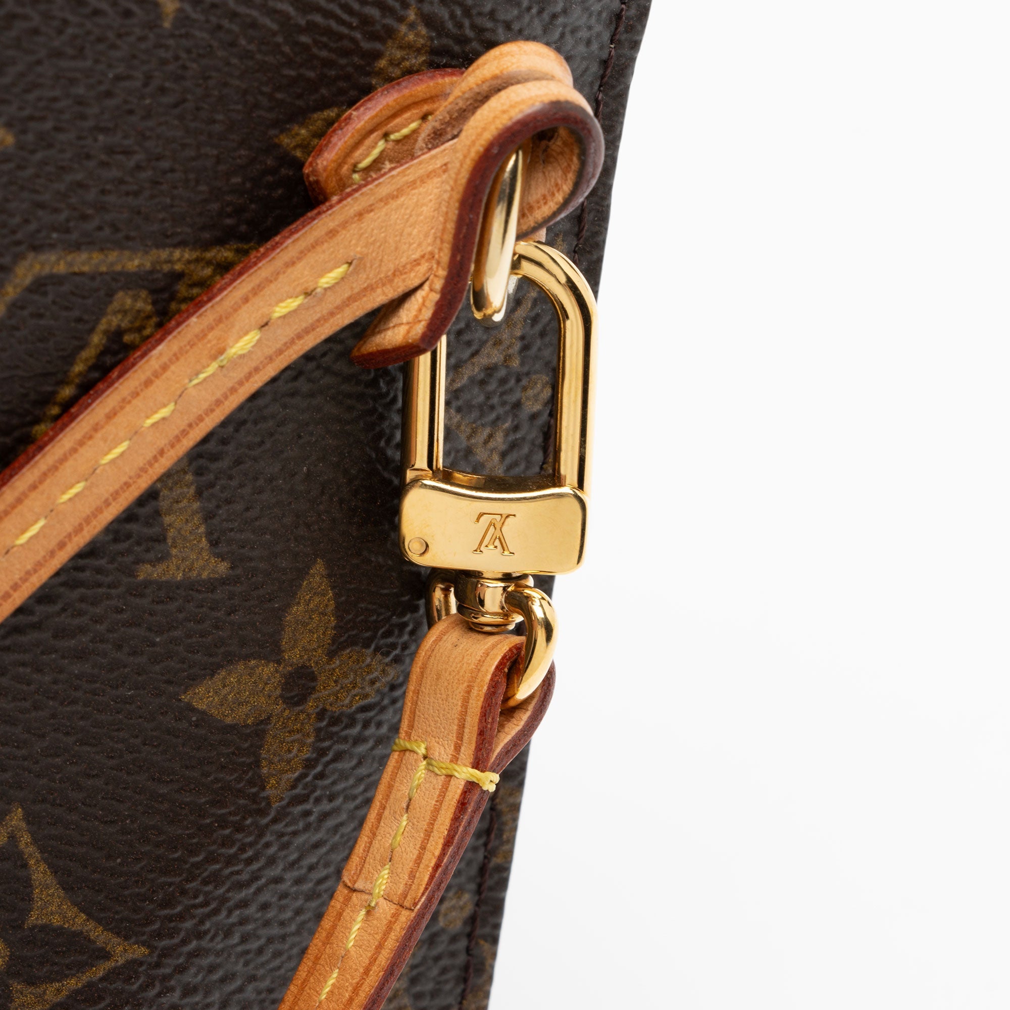 Louis Vuitton Monogram Canvas Neverfull MM Pochette (SHF-Tl9pcz)