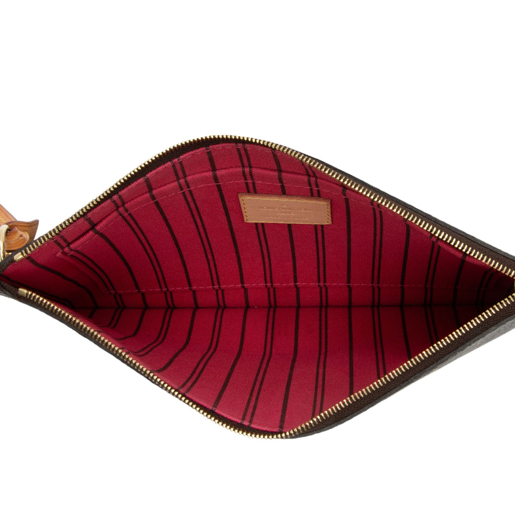 Louis Vuitton Monogram Canvas Neverfull MM Pochette (SHF-Tl9pcz)