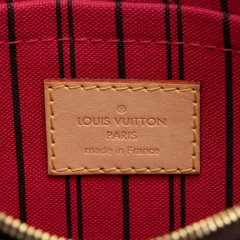 Louis Vuitton Monogram Canvas Neverfull MM Pochette (SHF-Tl9pcz)