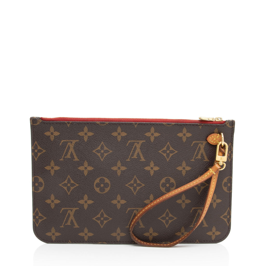 Louis Vuitton Monogram Canvas Neverfull MM Pochette (SHF-xL3vc8)