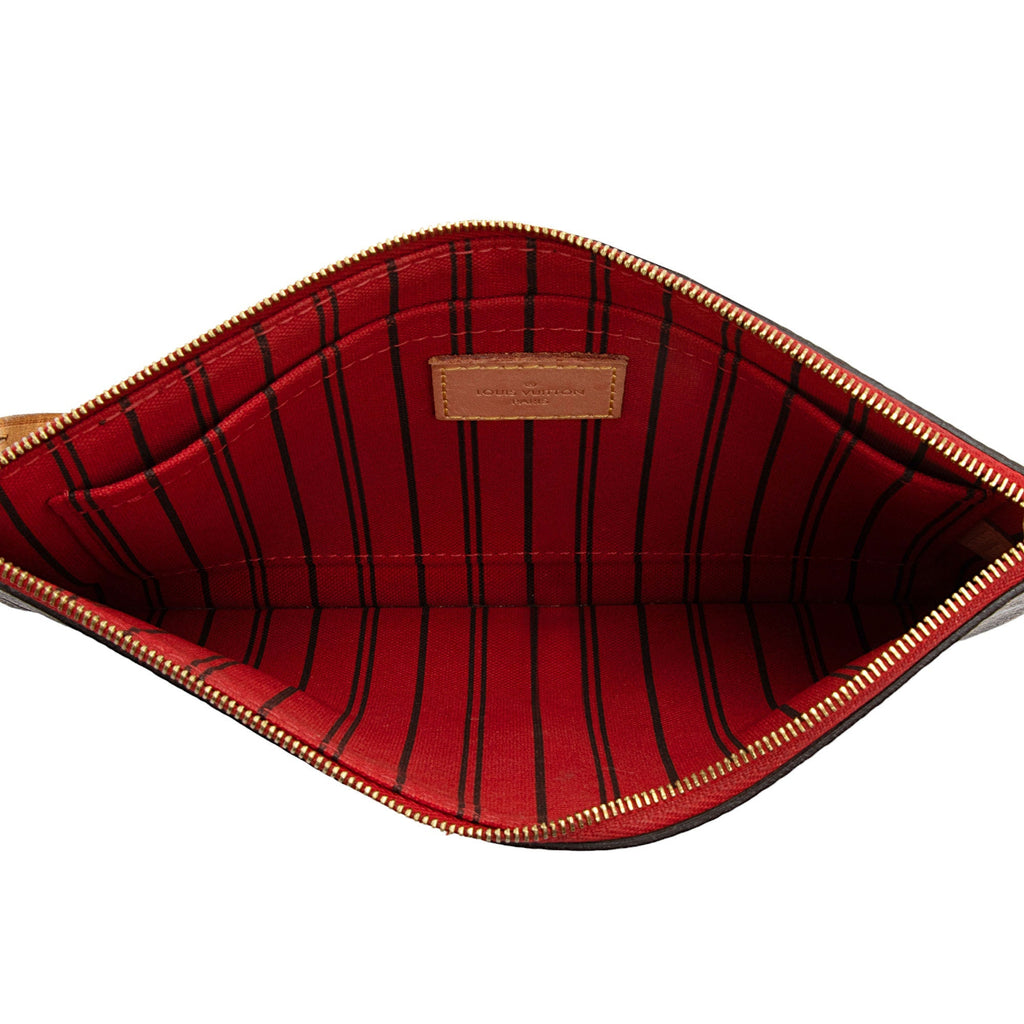 Louis Vuitton Monogram Canvas Neverfull MM Pochette (SHF-7T9xtt)
