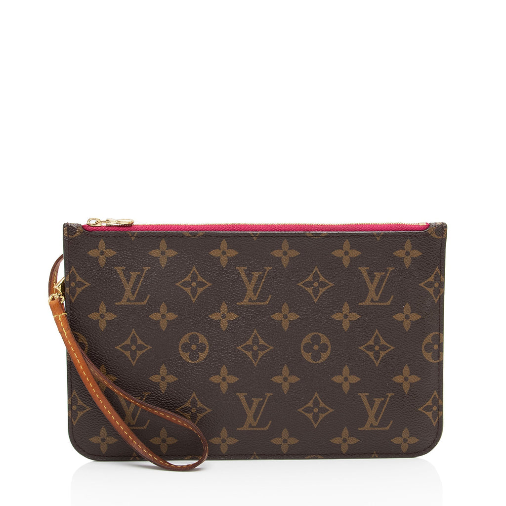 Louis Vuitton Monogram Canvas Neverfull MM Pochette (SHF-q2vfYJ)