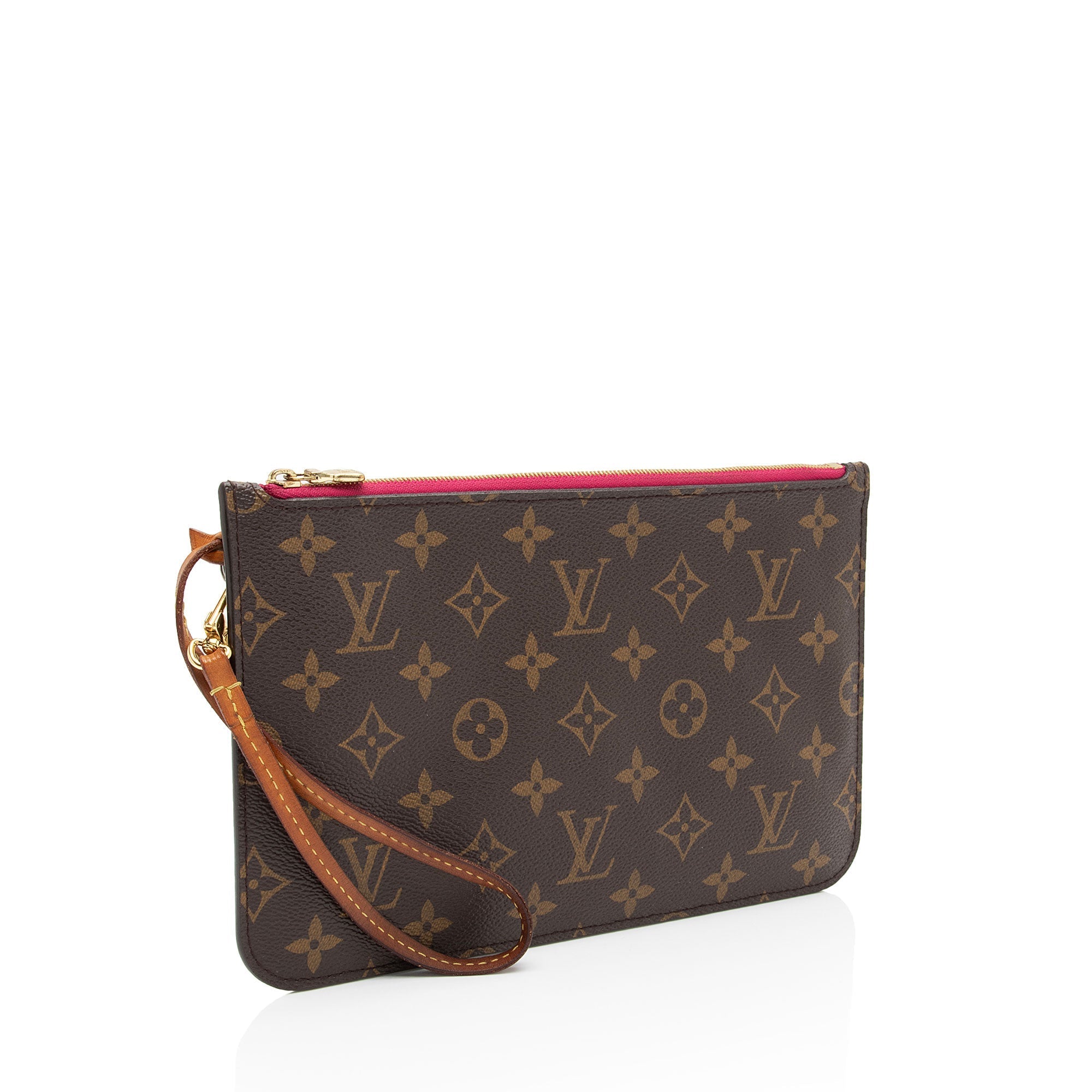 Louis Vuitton Monogram Canvas Neverfull MM Pochette (SHF-q2vfYJ)