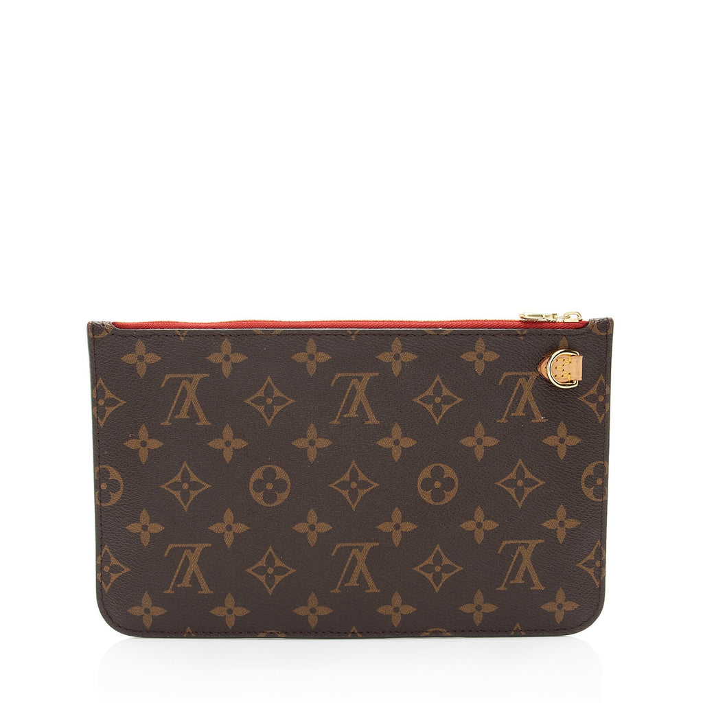 Louis Vuitton Monogram Canvas Neverfull MM Pochette (SHF-CSWV0K)