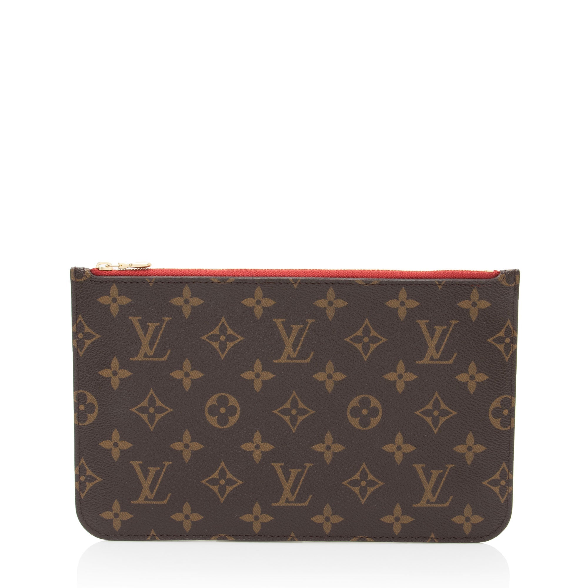 Louis Vuitton Monogram Canvas Neverfull MM Pochette (SHF-2w9Ig6)